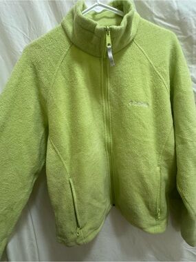 Columbia Women’s Lime Green Fleece Jacket